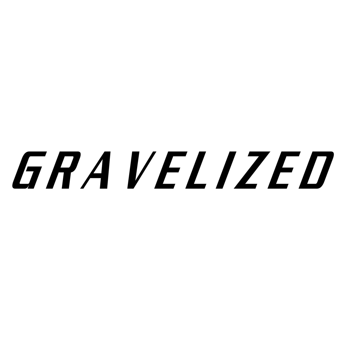 "Gravelized" Sticker