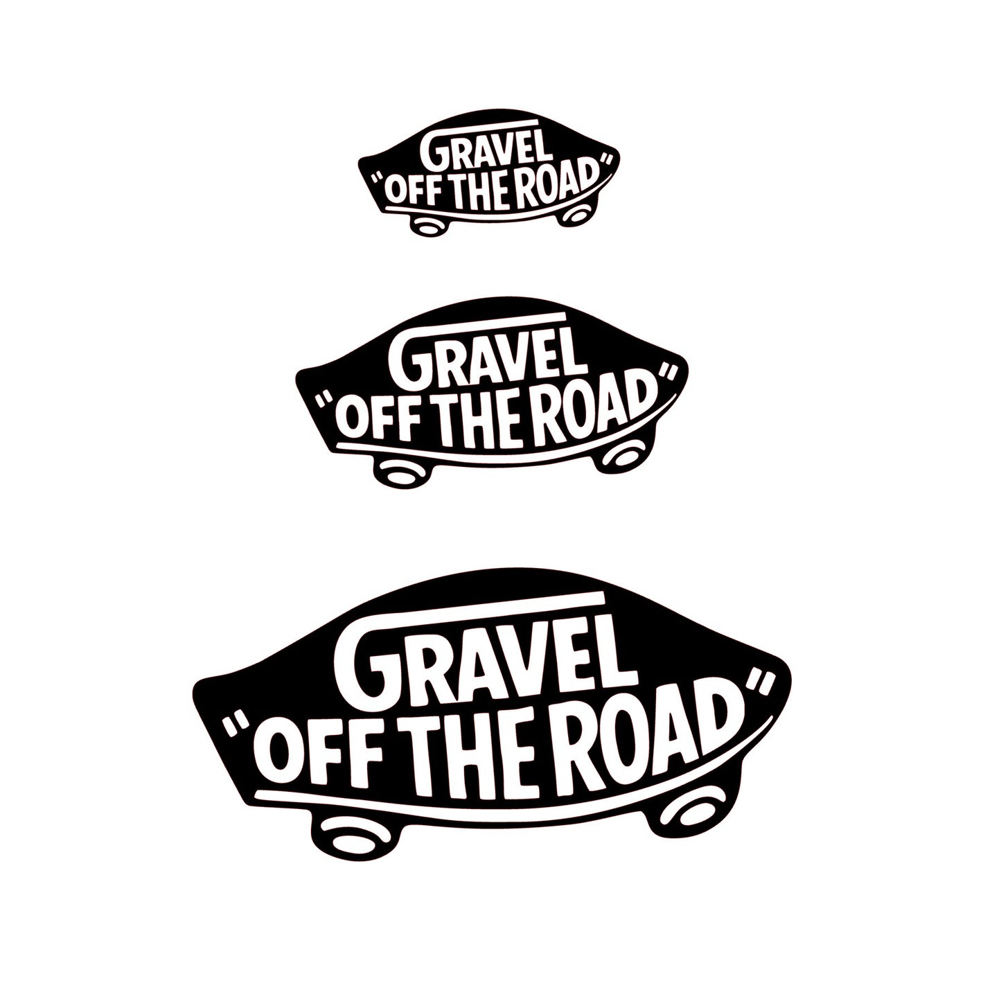 "Gravel: Off The Road" Sticker