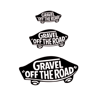 "Gravel: Off The Road" Sticker