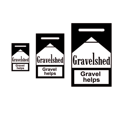 "Gravel Helps" Sticker