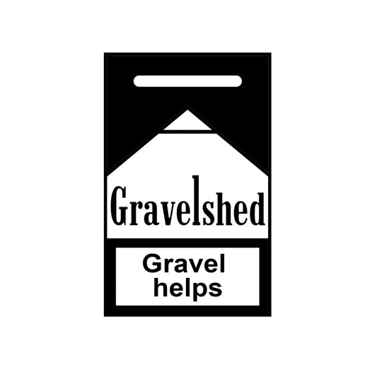 "Gravel Helps" Sticker