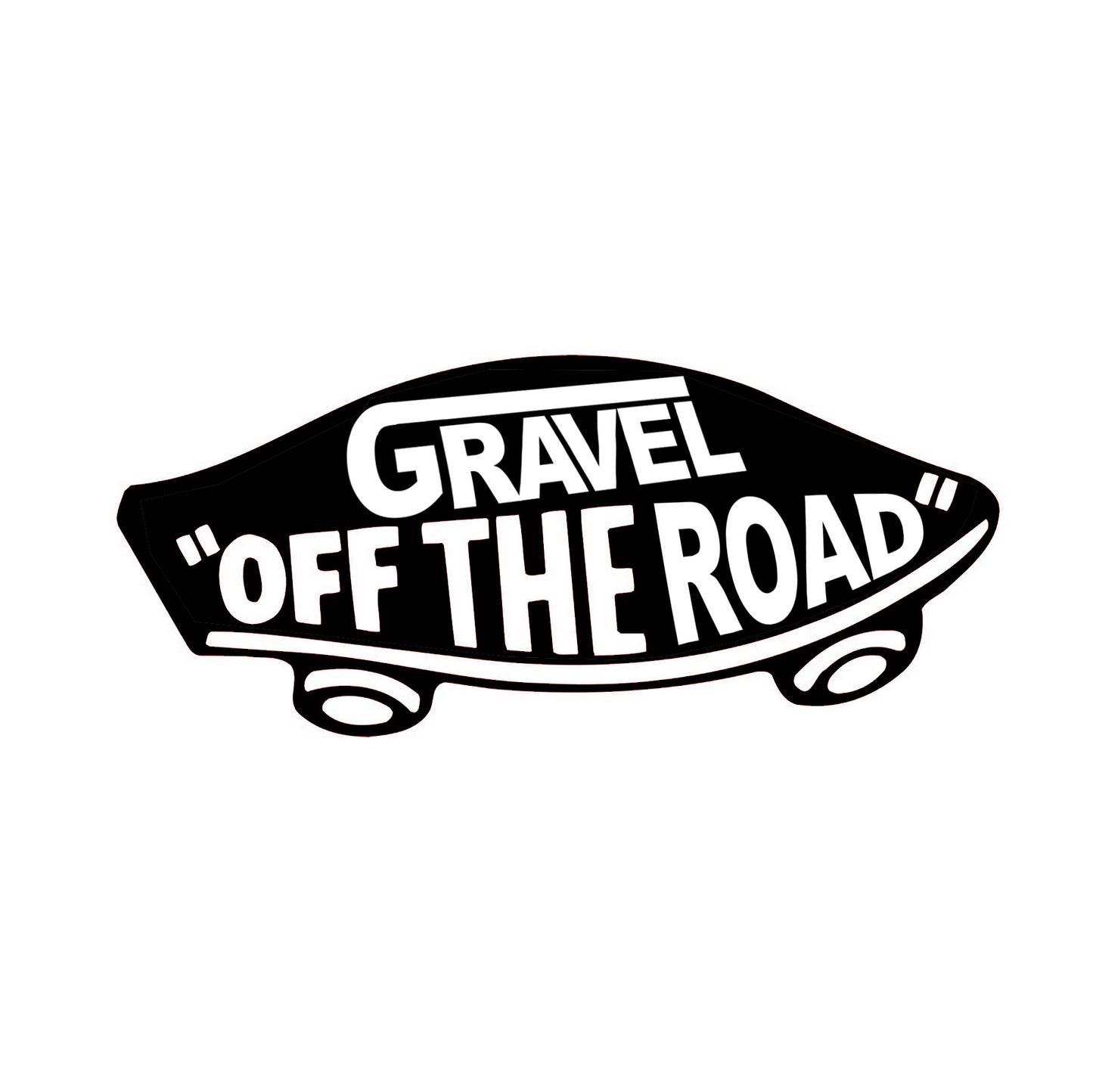 "Gravel: Off The Road" Sticker